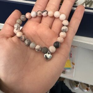 Bracelet with heart charm